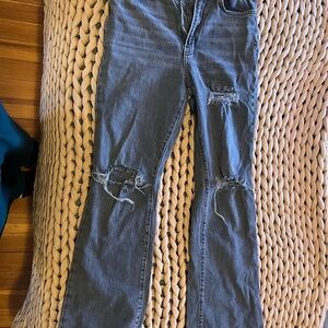 BDG Distressed Gray Women's Jeans